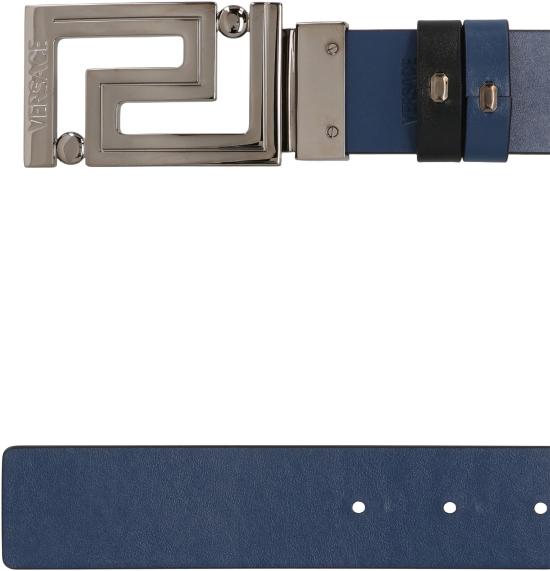 26SS 베르사체 가죽 벨트 1022671DVTP12B52E black - VERSACE