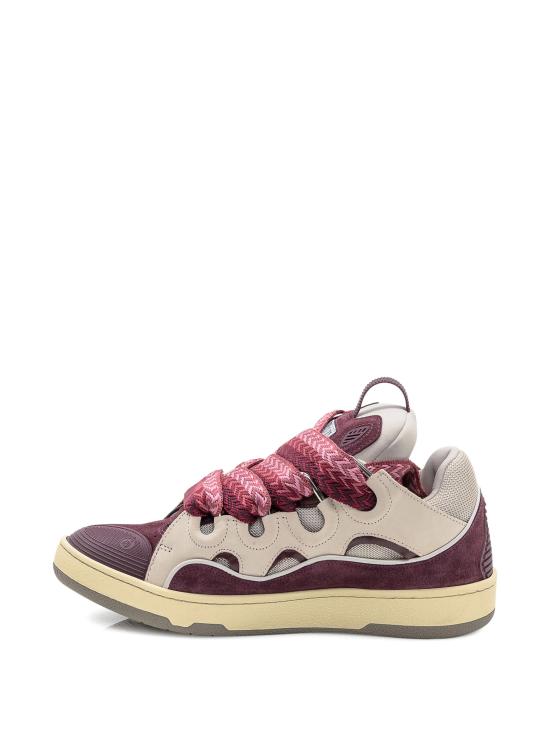 25FW 랑방 스니커즈 FUSKDK12BICOE250539 BEIGE BURGUNDY - LANVIN
