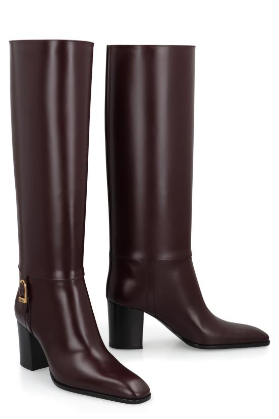 25FW 생로랑 부츠 818207AAEHR6033 DEEP WINE - SAINT LAURENT