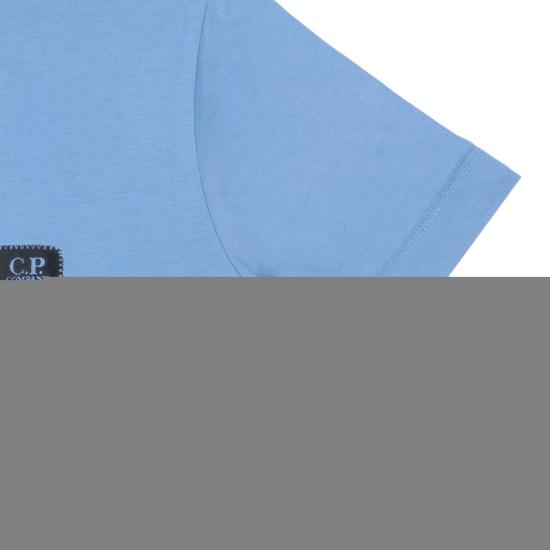  [키즈] 씨피 컴퍼니 티셔츠 C6M008LAA1740532 PACIFIC BLUE - C.P. COMPANY