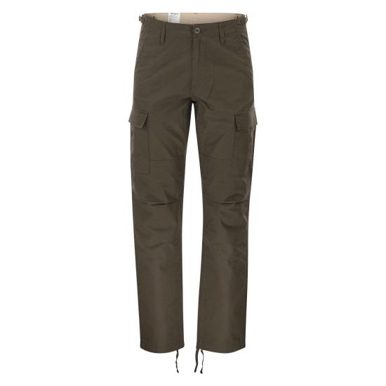  칼하트 스트레이트 팬츠 I032468 OLIVE GREEN