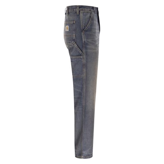  칼하트 스미스 데님 싱글 니 팬츠 I032024 MEDIUM DENIM - CARHARTT