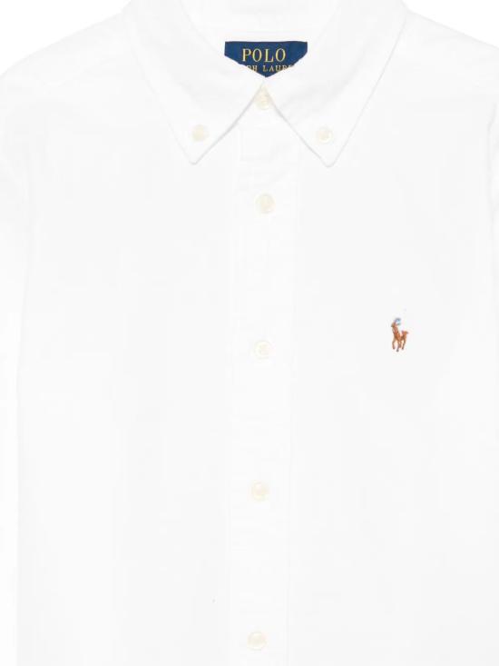26SS [키즈] 랄프 로렌 셔츠 323677133 001 WHITE - RALPH LAUREN
