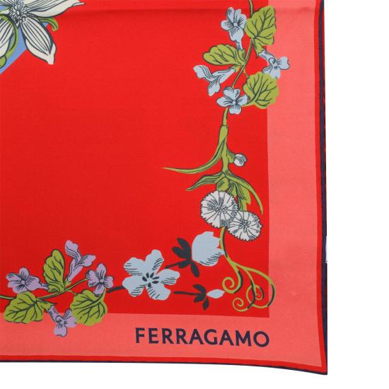 26SS 살바토레 페라가모 머플러/스카프 789888 310226RED BLUE Red - SALVATORE FERRAGAMO