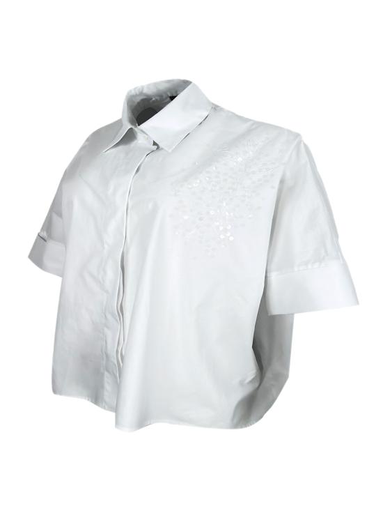 26SS 로레나안토니아찌 셔츠 P2651CA26A4222R 0100 White - LORENA ANTONIAZZI