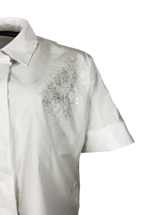 26SS 로레나안토니아찌 셔츠 P2651CA26A4222R 0100 White - LORENA ANTONIAZZI