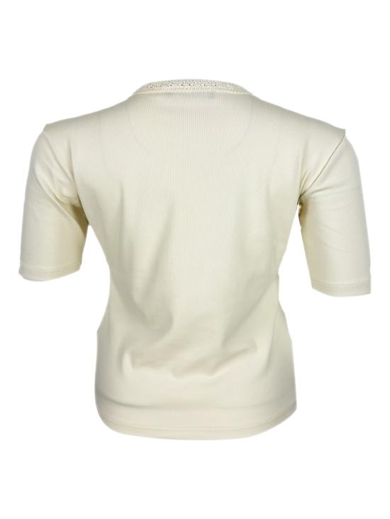 26SS 파비아나 필리피 반팔 티셔츠 JED266F146L928 0145 Cream - FABIANA FILIPPI