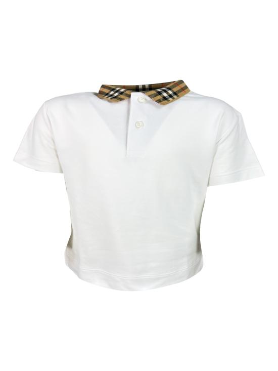 26SS [키즈] 버버리 폴로 셔츠 8105571 1001 White