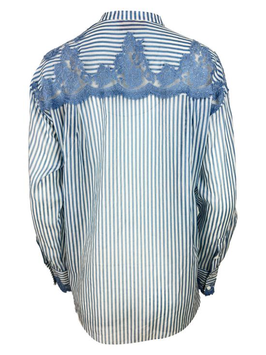 26SS 에르마노 피렌제 셔츠 D48EK020ES3 MF156 Bianco celeste - ERMANNO FIRENZE