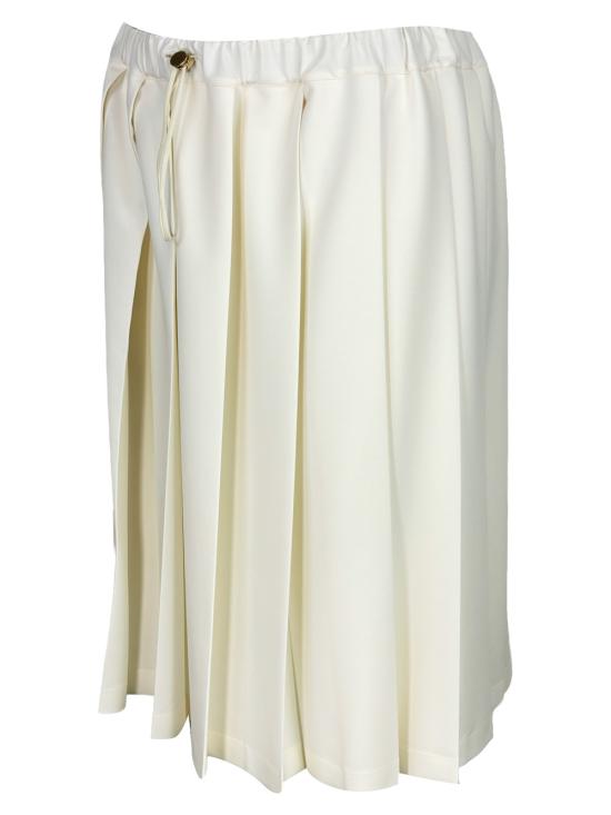 26SS 파비아나 필리피 미디 스커트 GND266F398D754 0145 Cream - FABIANA FILIPPI