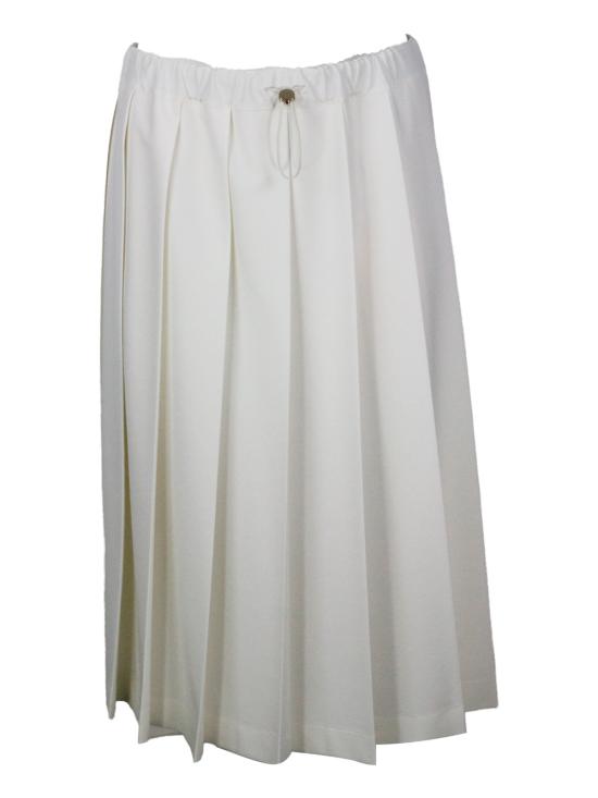 26SS 파비아나 필리피 미디 스커트 GND266F398D754 0145 Cream - FABIANA FILIPPI