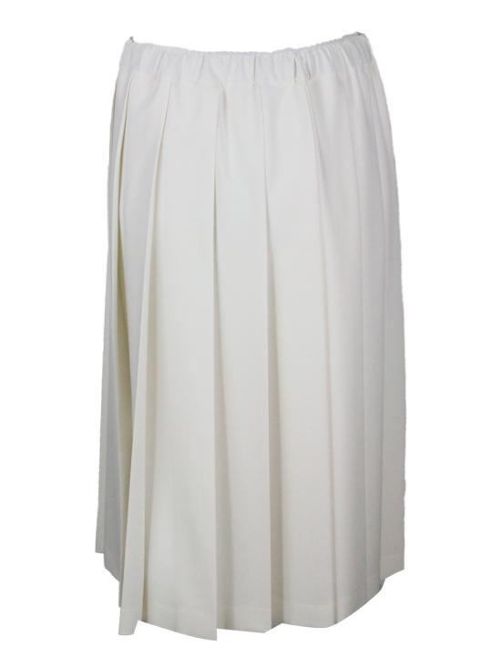 26SS 파비아나 필리피 미디 스커트 GND266F398D754 0145 Cream - FABIANA FILIPPI