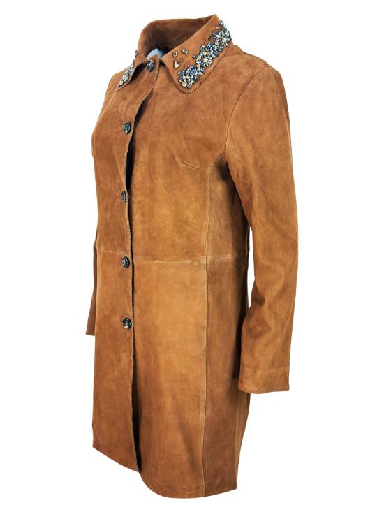 26SS 에르마노 피렌제 코트 D48ED001EH0 MFB27 Brown - ERMANNO FIRENZE