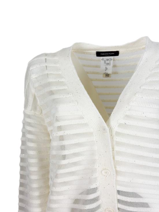 26SS 파비아나 필리피 스웨터 MAD266F100L768 0142 Cream - FABIANA FILIPPI