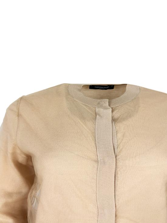 26SS 파비아나 필리피 스웨터 MAD266F058L913 0157 Brown - FABIANA FILIPPI