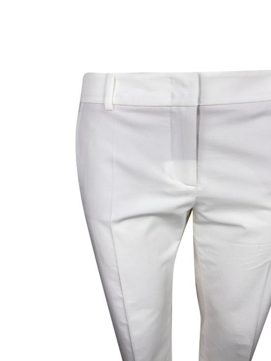 26SS 일레븐티 스트레이트 팬츠 M80PANE05TES0K102 01 White - ELEVENTY