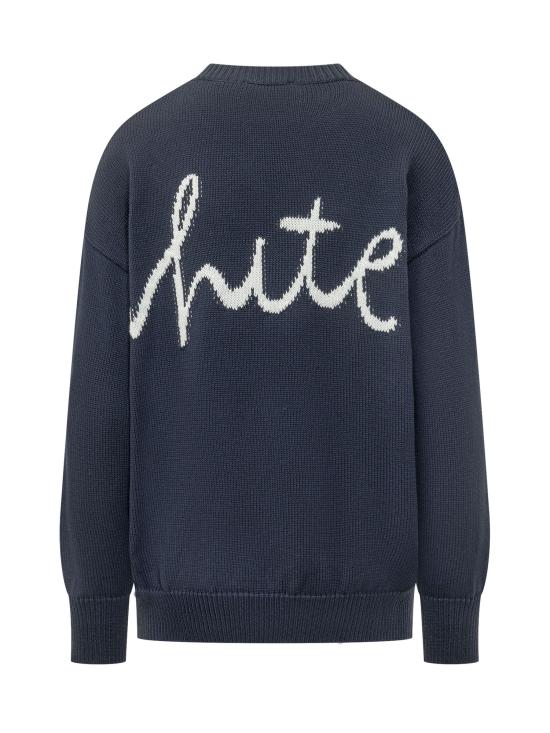 26SS 오프화이트 스웨터 2HE10OS26KNI001 4901 NIGHT SKY WHITE - OFF WHITE