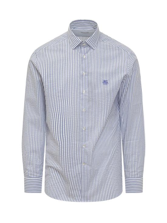 26SS 에트로 긴팔 셔츠 MRIB000299TR5A9 S8460 AZZURRO