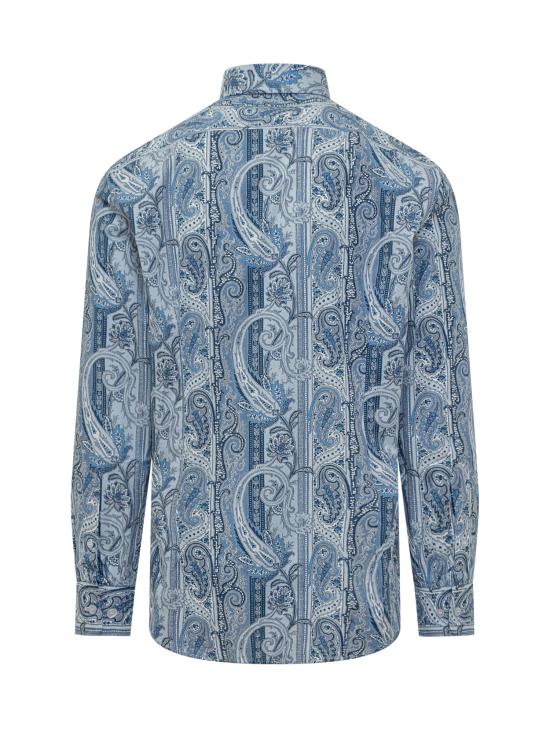 26SS 에트로 긴팔 셔츠 MRIB000199SAEF9 X0880 AZZURRO - ETRO