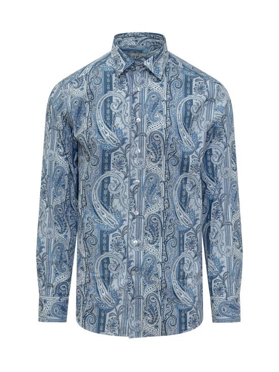 26SS 에트로 긴팔 셔츠 MRIB000199SAEF9 X0880 AZZURRO