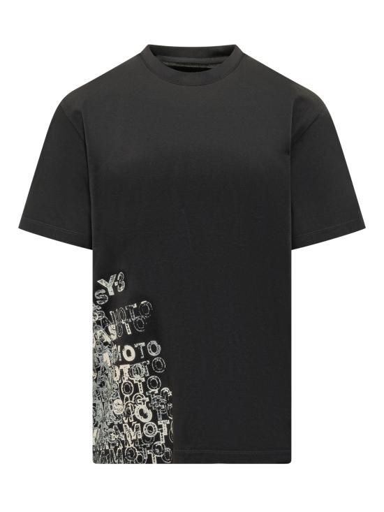 26SS 와이쓰리 반팔 티셔츠 KR2223 BLACK