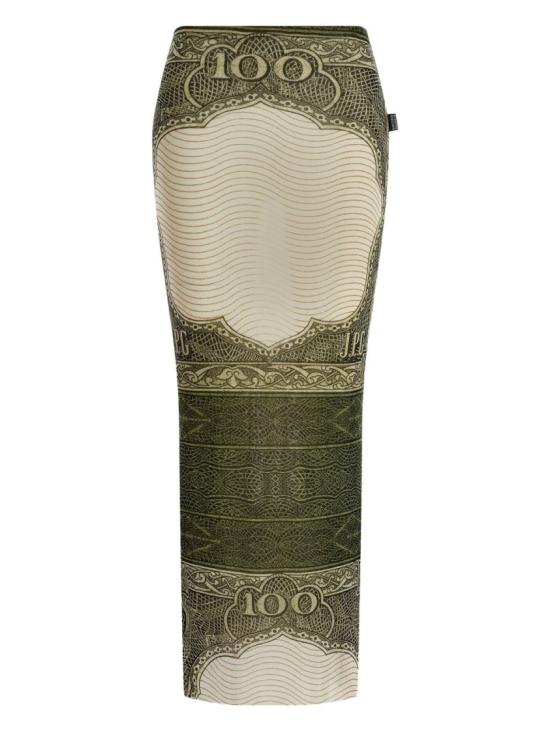 26SS 장 폴 고티에 롱 스커트 SK043 M023P 40030015 Multicolor