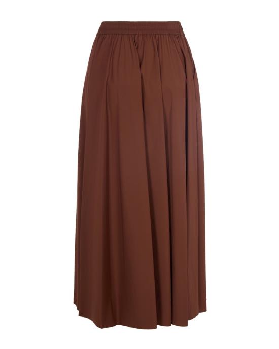 26SS 에르노 롱 스커트 578364 Brown - HERNO