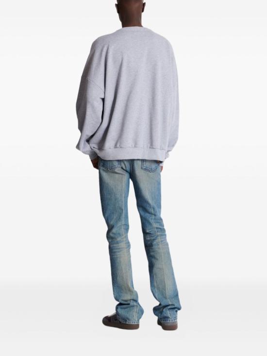 26SS 발망 스웨터 GH1JS191GF54 YIW Grey - BALMAIN