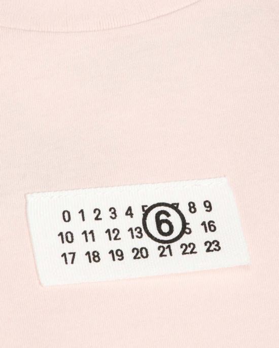 26SS MM6 메종마르지엘라 반팔 티셔츠 5882510 Pink - MM6 MAISON MARGIELA