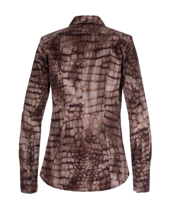 26SS 엘리자베타프랜치 블라우스 3506770 Brown - ELISABETTA FRANCHI