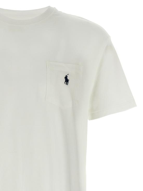 26SS 폴로 랄프로렌 반팔 티셔츠 710707095003 WHITE DOM - POLO RALPH LAUREN