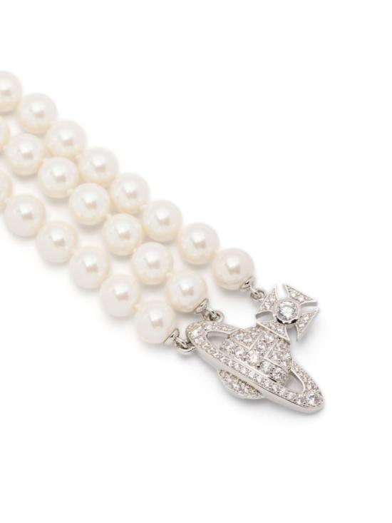 26SS 비비안웨스트우드 팔찌 6103008J P132 White - VIVIENNE WESTWOOD