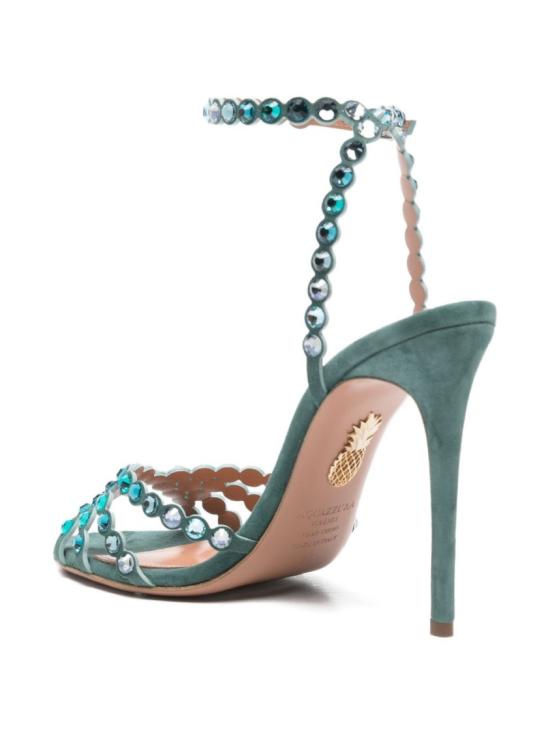 26SS 아쿠아주라 샌들 TQLHIGS0 SUE LGE Green - AQUAZZURA
