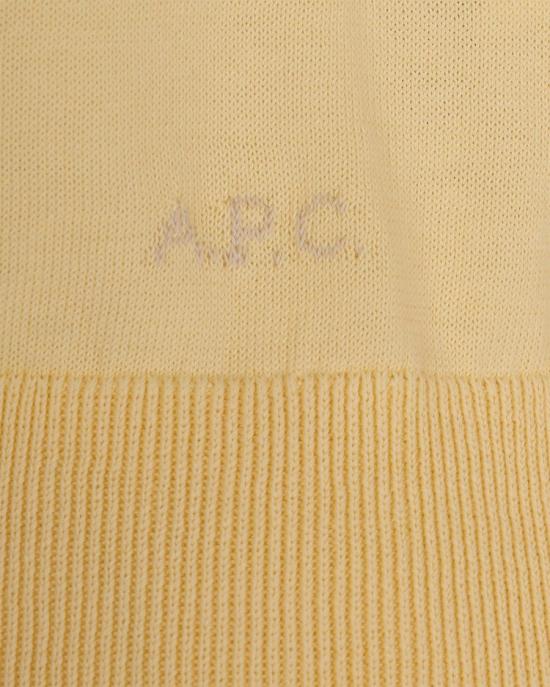 26SS 아페쎄 폴로 티셔츠 7600173 Yellow - A.P.C.