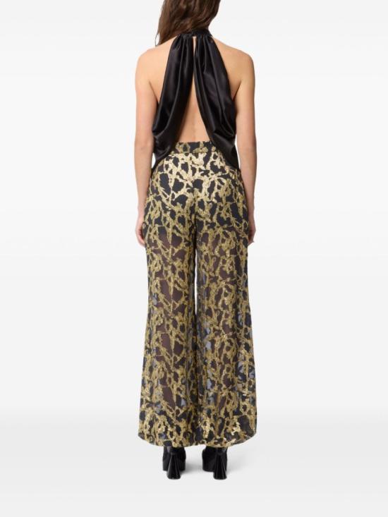 26SS 니나리찌 블라우스 26PCTO002 SE1415 U9000 Black - NINA RICCI