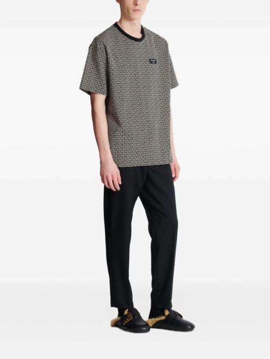 26SS 발망 반팔 티셔츠 FH1EG000BC90 GFE Black - BALMAIN