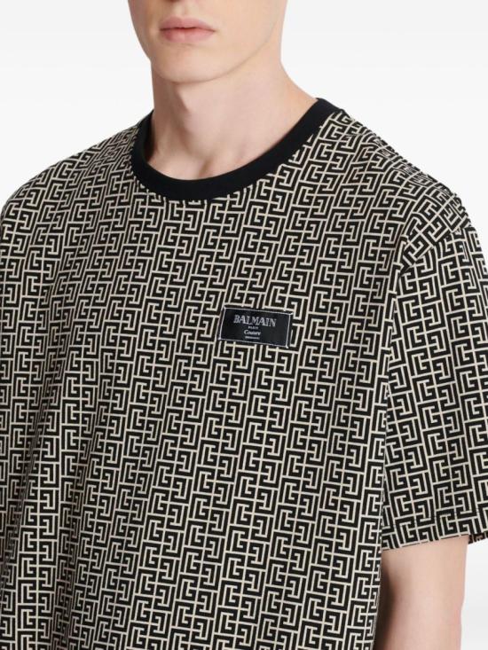 26SS 발망 반팔 티셔츠 FH1EG000BC90 GFE Black - BALMAIN
