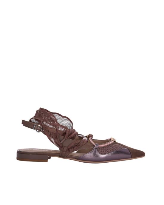 26SS 핑코 플랫 슈즈 4662920 Brown