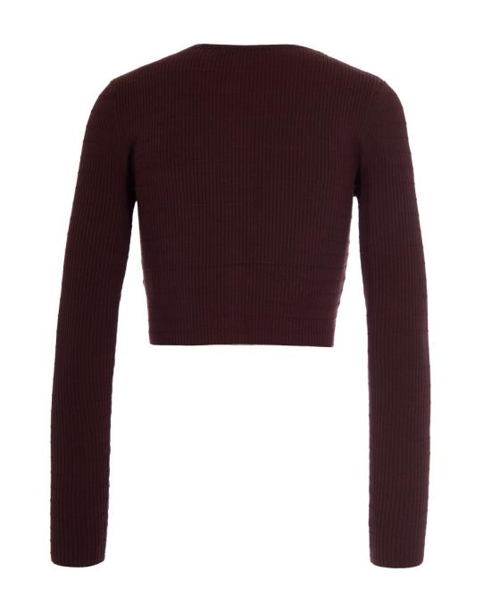 26SS 엘리자베타프랜치 가디건 3660448 Brown - ELISABETTA FRANCHI