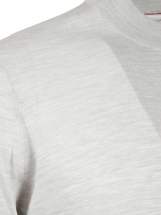  브루넬로 쿠치넬리 크루넥 니트 스웨터 MNB805414 C072 Grey - BRUNELLO CUCINELLI