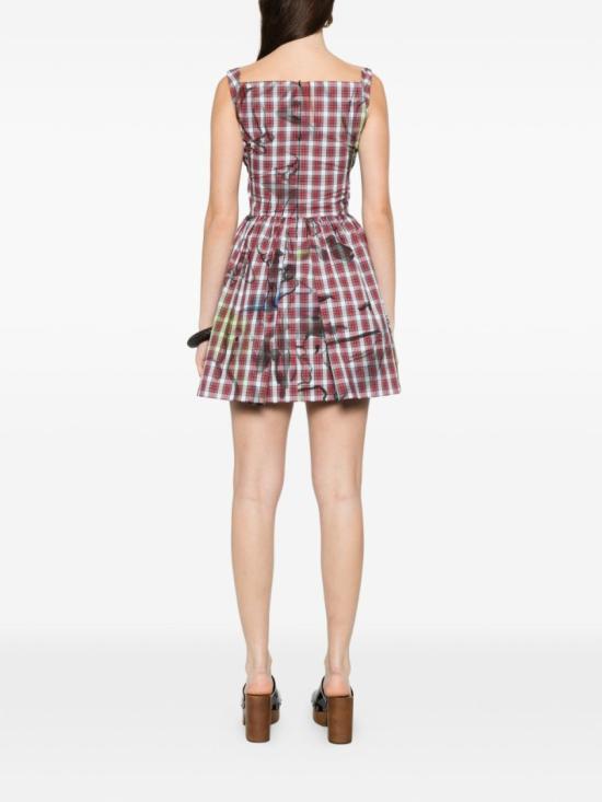 26SS 비비안웨스트우드 숏 원피스 1101039H W01D3 O305 Red - VIVIENNE WESTWOOD
