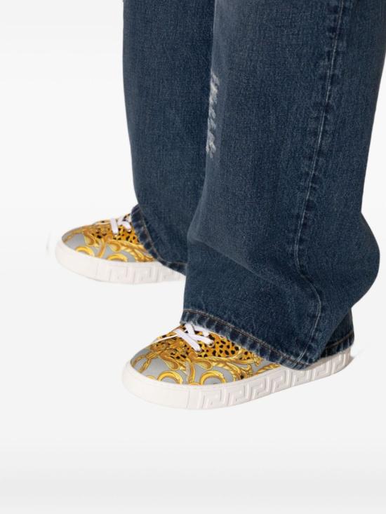 25FW 베르사체 스니커즈 1013568 1A16198 5E70V Gold - VERSACE