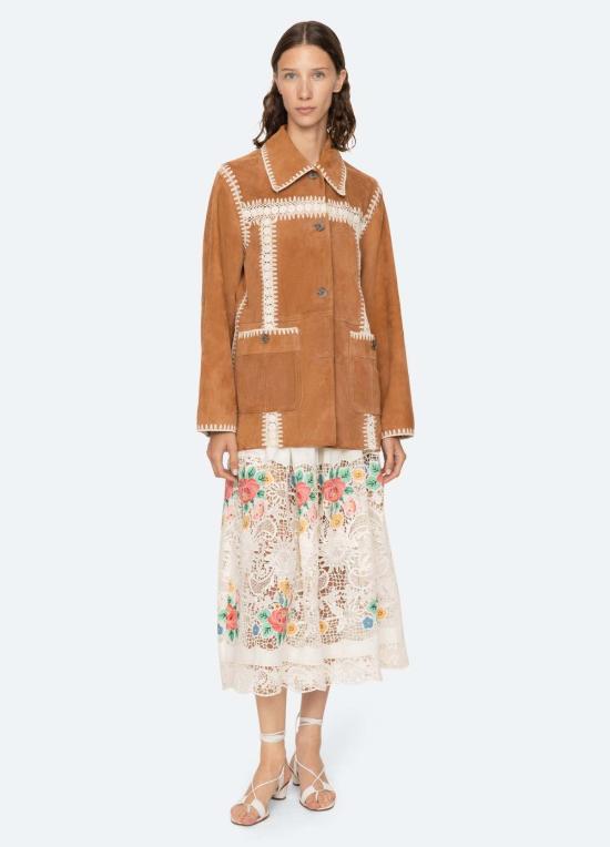  씨뉴욕 자켓 씨 니 이레나 재킷 카멜 - SEA NY