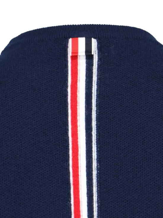  톰브라운 스웨터 MKA518A Y1029415 Blue - THOM BROWNE