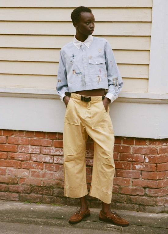  씨뉴욕 크롭 팬츠 씨 니 안드레아 팬츠 - SEA NY