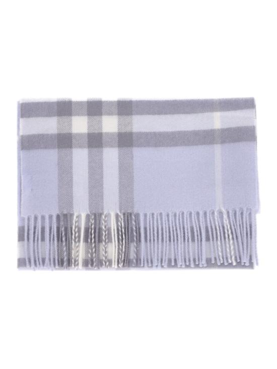 26SS 버버리 체크 캐시미어 스카프 8112649B9725 Purple - BURBERRY