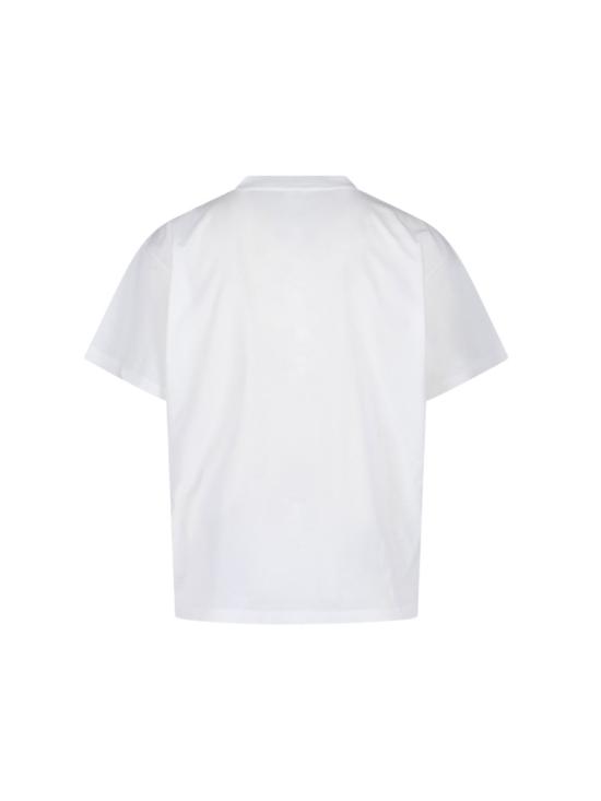 26SS MM6 메종마르지엘라 Numeric 코튼 티셔츠 SH0GC0032 M20170101 White - MM6 MAISON MARGIELA