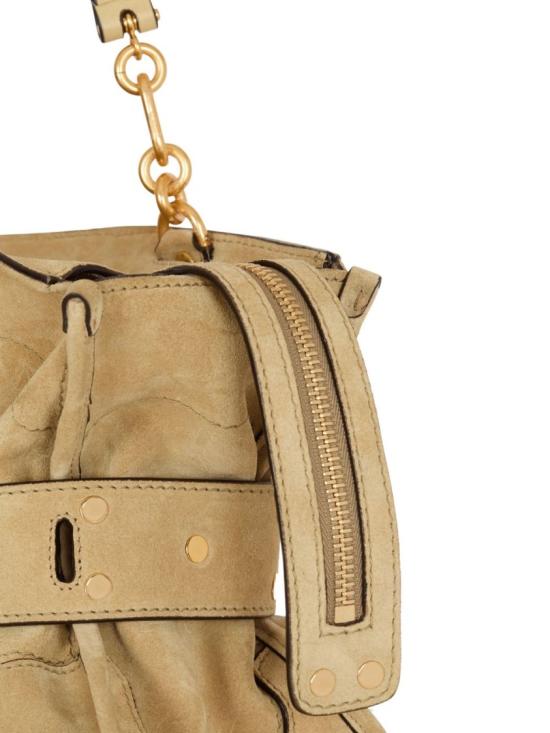 26SS 발망 숄더백 GN1DB035LCAO 8BW Neutrals - BALMAIN