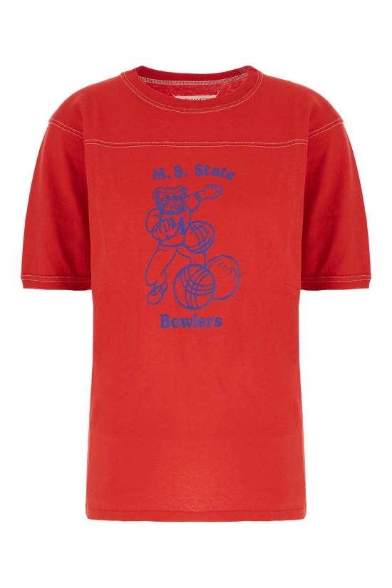 26SS 마르지엘라 반팔 티셔츠 S51GC0540S24575 314 RED