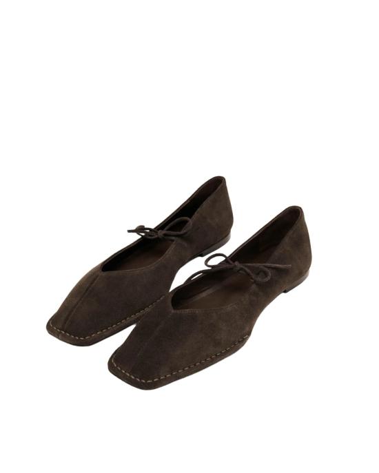 26SS 알로하스 플랫 슈즈 4357153 Brown - ALOHAS